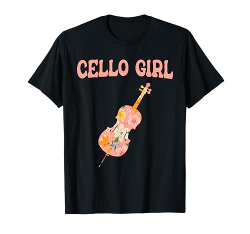 Cello Girl Cellospieler Violoncello - Cellist T-Shirt von Cello Geschenke & Ideen