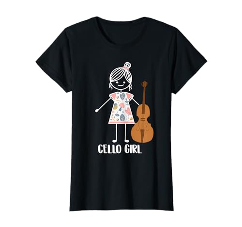 Cello Mädchen Cellospieler Violoncello - Cellistin Cello T-Shirt Cello Mädchen Cellospieler Violoncello - Cellistin Cello T-Shirt von Cello Geschenke & Ideen