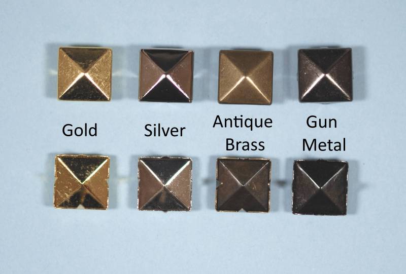 10 Mm Pyramidenniete Für Metallarbeiten, Lederarbeiten, Schuhe, Taschen, Jeans, Kleidung, Schmuckzubehör von CelloexpressBags