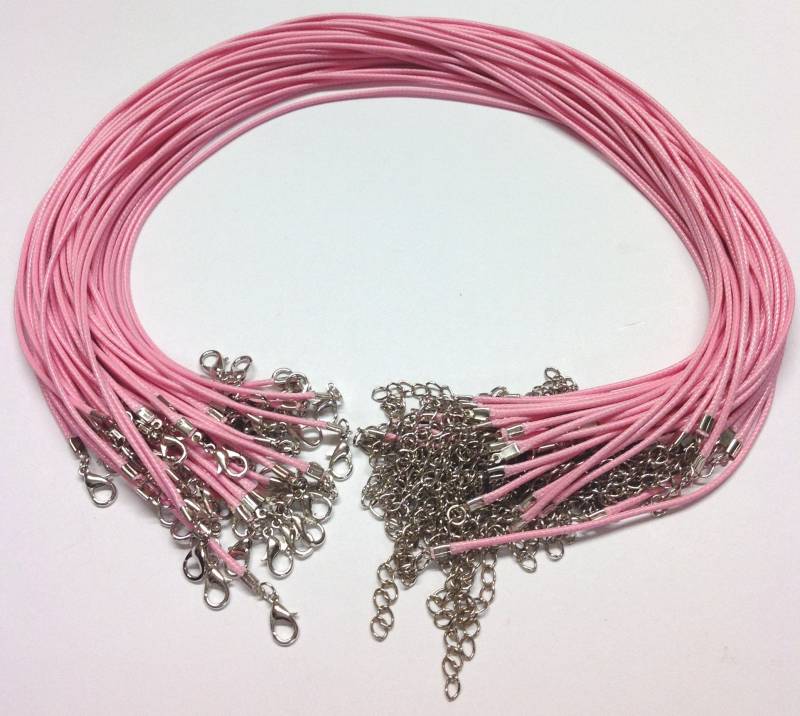 17, 5 "x 1, 5 Mm Wachsschnur Halsketten - Auswahl Der Farben Für Die Schmuckherstellung von CelloexpressBags