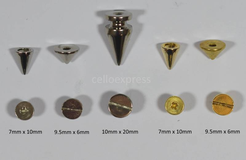 9, 5 Mm X 6 Schraubnieten Für Metalcraft, Lederarbeiten, Schuhe, Taschen, Jeans, Kleidung, Schmuckzubehör von CelloexpressBags