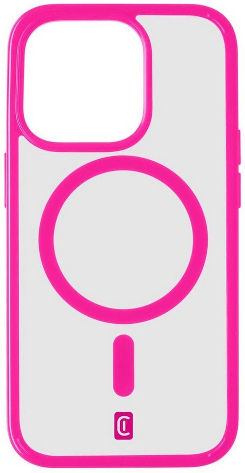 Cellularline Handytasche Cellularline Pop MagSafe Case MAG iPhone 15 Pro Pink von Cellularline