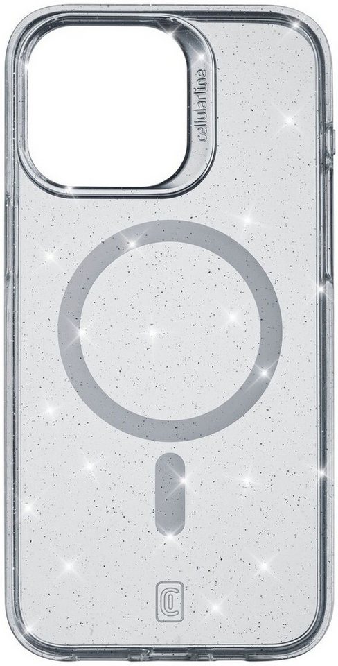 Cellularline Handytasche Cellularline Sparkle MagSafe Case MAG iPhone 15 Pro Max Trans. von Cellularline