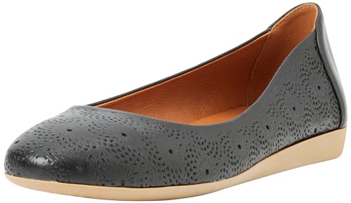 Celocia Damen Leder Ballerinas, SCHWARZ, 37 EU von Celocia