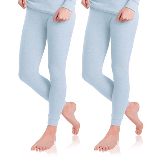 Celodoro 2er Pack Damen Ski- & Thermohose - Ice Blue XL von Celodoro