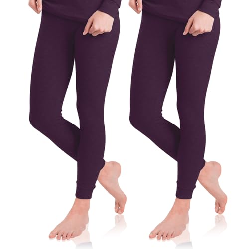 Celodoro 2er Pack Damen Ski- & Thermohose - Lila M von Celodoro