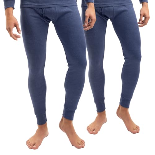 Celodoro 2er Pack Herren Ski-Thermo Unterhose - Blau M von Celodoro