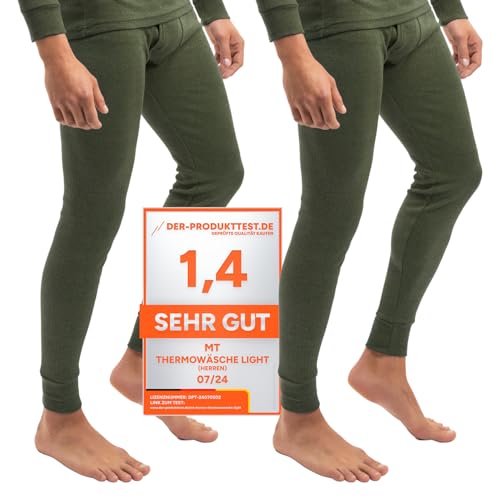Celodoro 2er Pack Herren Ski- und Thermounterhose Light - Olive XXL Celodoro 2er Pack Herren Ski- und Thermounterhose Light - Olive XXL von Celodoro