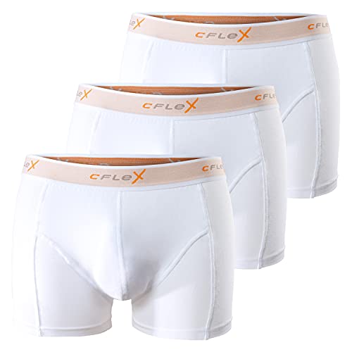 Celodoro 3er Pack CFLEX Herren Retropants Weiß - XL von Celodoro