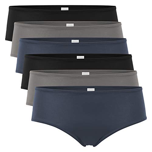 Celodoro Damen Panty Hipster (6er Pack), Unterhose aus Quick Dry-Fasern - Mix S von Celodoro