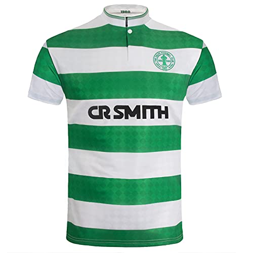 Celtic FC - Herren Retro-Trikot von 1988 - Heim- & Auswärtstrikot - offizielles Merchandise - Geschenk für Fußballfans - Grün - XL von Celtic F.C.