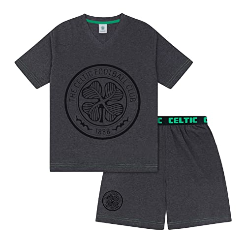 Celtic FC - Herren Schlafanzug-Shorty - Offizielles Merchandise - Geschenk für Fußballfans - L von Celtic F.C.