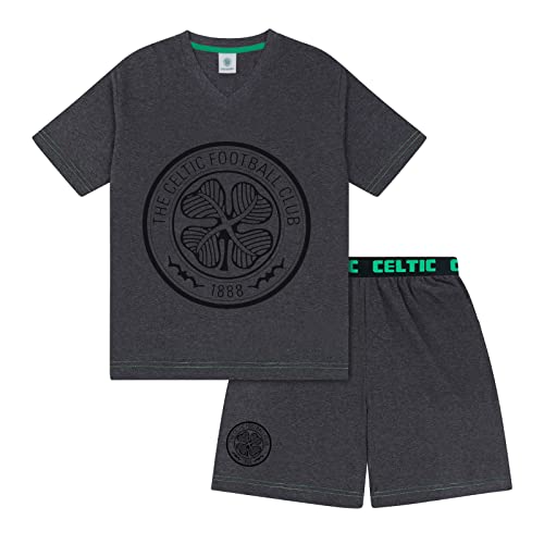 Celtic FC - Herren Schlafanzug-Shorty - Offizielles Merchandise - Geschenk für Fußballfans - M von Celtic F.C.