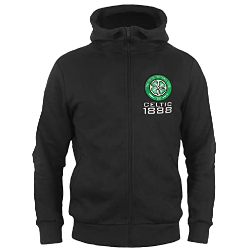 Celtic FC - Jungen Fleece-Kapuzenjacke mit Reißverschluss - Offizielles Merchandise - Geschenk für Fußballfans - 10-11 Jahre von Celtic F.C.