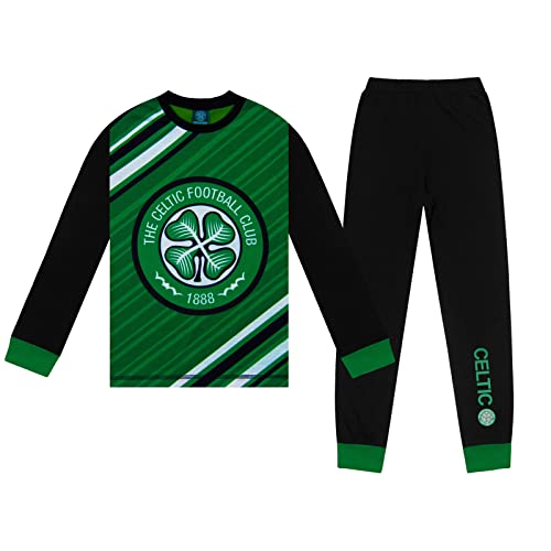 Celtic FC - Jungen Schlafanzug - lang - Sublimationsdruck - offizielles Merchandise - Geschenk für Fußballfans - 11-12 Jahre von Celtic F.C.