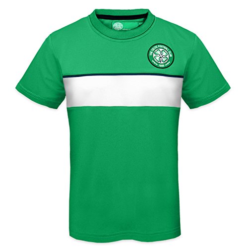 Celtic FC - Jungen Trainingstrikot aus Polyester - Offizielles Merchandise - Geschenk für Fußballfans - Grün - 10-11 Jahre von Celtic F.C.