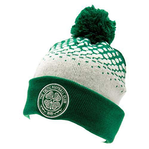 Celtic Cuff Bobble Knitted Mützen, bunt, Talla única von Celtic F.C.