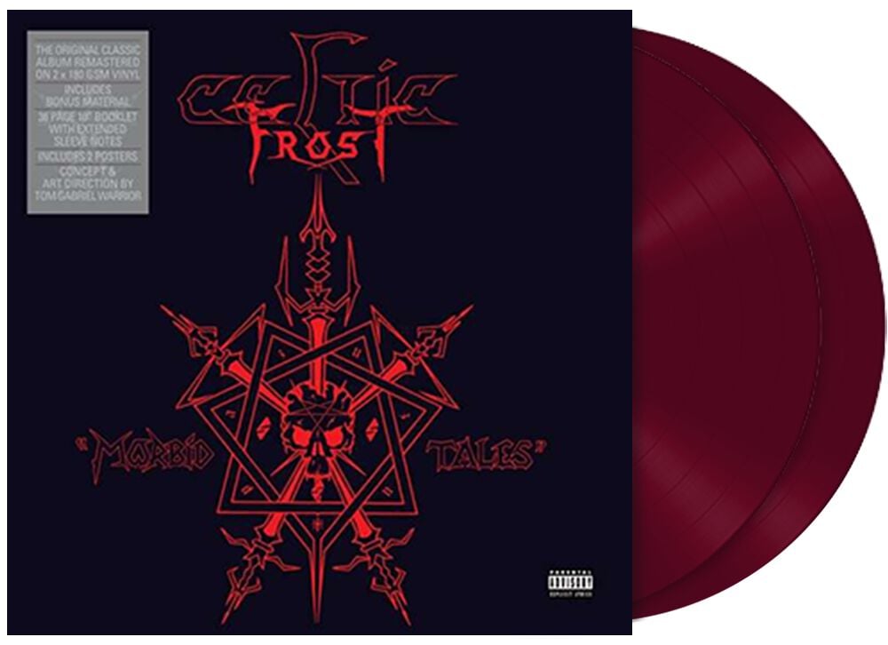 Celtic Frost Morbid Tales LP rot von Celtic Frost