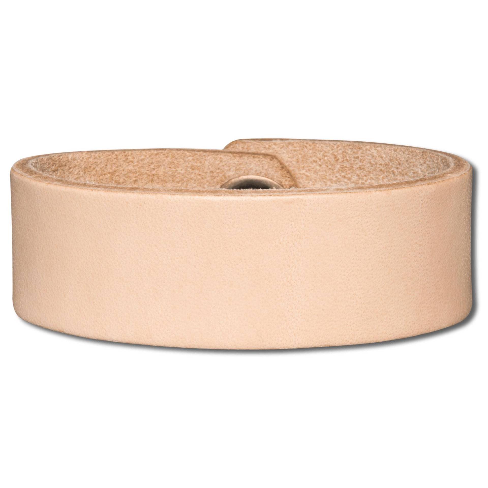 Lederarmband Naturell 24mm Aus Vollrindleder Mit Druckknopfverschluss | Nickelfrei Lederarmband Naturell 24mm Aus Vollrindleder Mit Druckknopfverschluss | Nickelfrei von CelticCraftShop