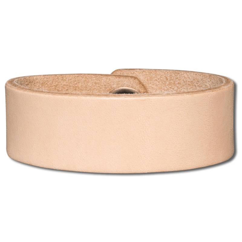 Lederarmband Naturell 24mm Aus Vollrindleder Mit Druckknopfverschluss | Nickelfrei Lederarmband Naturell 24mm Aus Vollrindleder Mit Druckknopfverschluss | Nickelfrei von CelticCraftShop