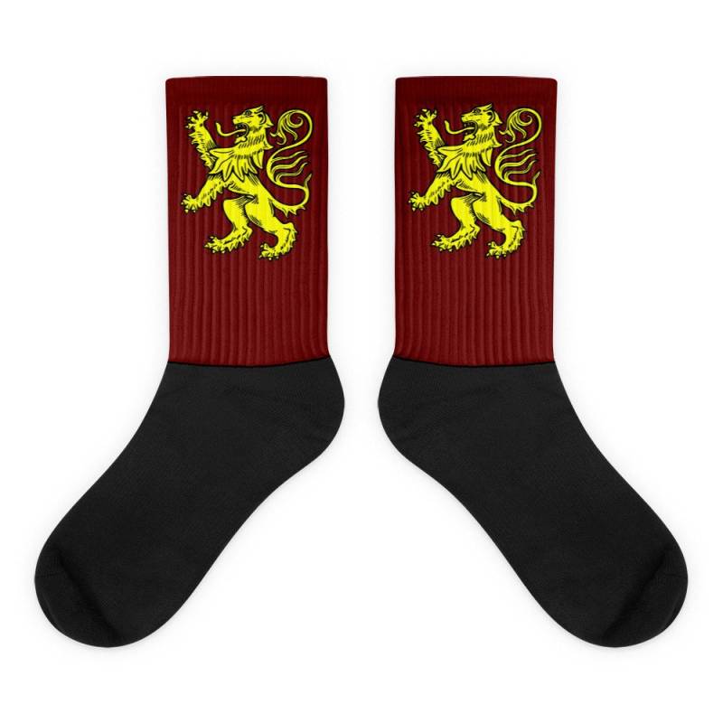 Löwen | Socken Kastanienbraun Löwen | Socken Kastanienbraun von CelticKiosk