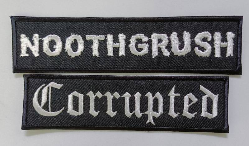 Corrupted Aufnäher Noothgrush Busoven Sludge Doom von CelticRockers