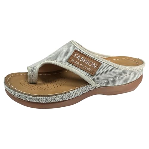 Celucke Damen Plateau Slipper Sandaletten Plattform Pantoletten Open Toe Frauen Sommer Sandalen Sommerschuhe Leichte Klassische Damenschuhe Bequem Freizeitsandalen Strand Lässige Damenschuhe von Celucke Sandalette