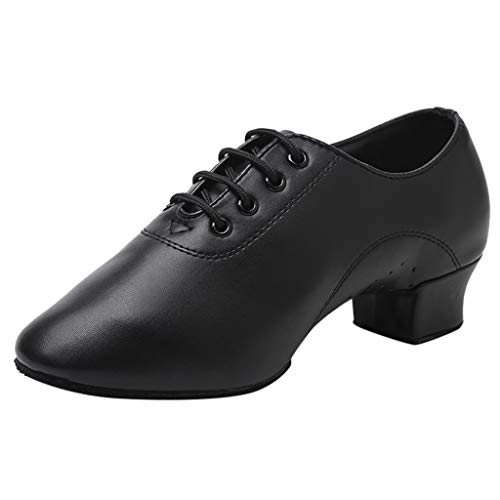 Damen Schnürung Jazzschuhe Standard Tanzschuhe Sneaker Dancesneaker Trainingsschuh Latein Salsa Tango Dance Schuhe Weiche Sohle Party Celucke von Celucke Sandalette