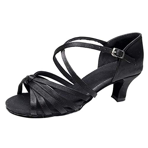 Tanzschuhe Latein Damen Standard Samba Chacha Salsa Tango Schuhe Partei Weiche Sohle Sandalen Celucke von Celucke Sandalette