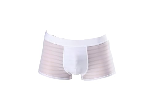 Celucke Boxershorts Herren Durchscheinend Unterwäsche Streifen Männer Männerwäsche Sexy G-String Jockstrap String Tanga Clubwear Herren Sexy Erotische Strings von Celucke