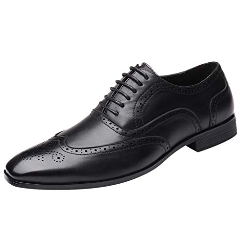 Celucke Budapester Herren Schnürhalbschuhe Lederschuhe Business-Halbschuh, Männer Anzugschuhe Oxford Derby Schuhe Business Schnürschuhe Celucke Budapester Herren Schnürhalbschuhe Lederschuhe Business-Halbschuh, Männer Anzugschuhe Oxford Derby Schuhe Business Schnürschuhe von Celucke