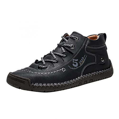 Celucke Derbyschuhe Herren Schnürhalbschuhe Wildleder Freizeitschuhe Business-Halbschuh Lederschuhe Anzugschuhe Oxford Casual Schnürschuhe von Celucke