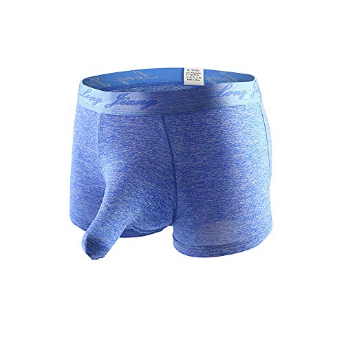 Celucke Elefanten Boxershorts Unterhosen Männer aus Bio-Baumwolle, Herren Unterwäsche Hüftslips Retroshorts Hipster Fitted Basic Boxer Shorts von Celucke