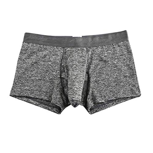 Celucke Elefanten Boxershorts Unterhosen Männer aus Bio-Baumwolle, Herren Unterwäsche Hüftslips Retroshorts Hipster Fitted Basic Boxer Shorts von Celucke