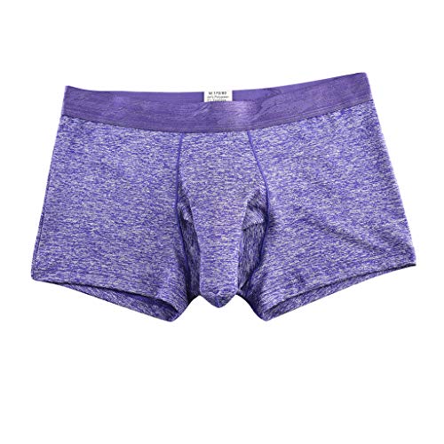 Celucke Elefanten Boxershorts Unterhosen Männer aus Bio-Baumwolle, Herren Unterwäsche Hüftslips Retroshorts Hipster Fitted Basic Boxer Shorts von Celucke