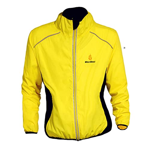 Celucke Fahrrad Windjacke Herren Dünn Leicht Fahrradjacke Wasserdicht Atmungsaktiv Jacket Sport Windjacke Leicht Fahrrad Sommer Rennrad Sportjacke Outdoor Windbreaker Für Radfahren Mountainbike von Celucke