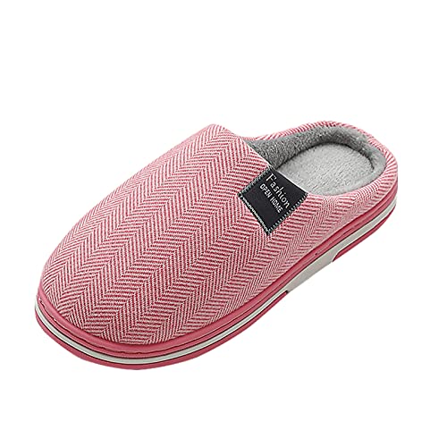 Celucke Hausschuhe Damen Winter Plüsch Pantoffeln Herren Warm Filzpantoffeln Frauen Bequeme Slippers Flauschige Hüttenschuhe Weich Lndoor Outdoor Hausschuhe Unisex von Celucke