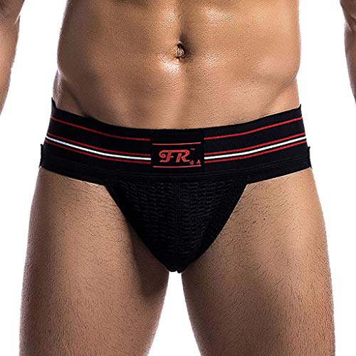 Celucke Herren Tanga-Jockstrap, Männer Unterwäsche Sport Tangas Bequeme Dessous Reizwäsche von Celucke