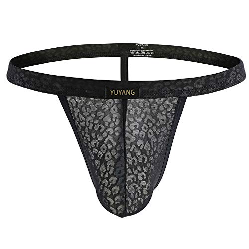 Celucke Jock Herren Tangas Jockstrap Sport, Männer Unterwäsche Hipster Schlüpfer String Slips Bequeme Dessous Reizwäsche von Celucke