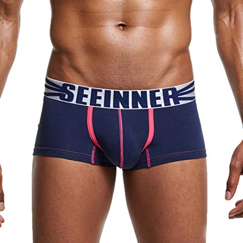 Celucke Klassisch Solide Unterhosen Männer Hipster männlichen Boxershorts von Celucke