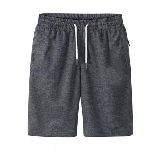 Celucke Kurze Hose Herren Cargo Cargoshorts Stoffhose Baggy Atmungsaktiv Jogginghose mit Kordelzug Kurze Hose Baumwolle Kurze Jogging Short Casual Elastische Taille Hose Relaxing Kurze Hose von Celucke