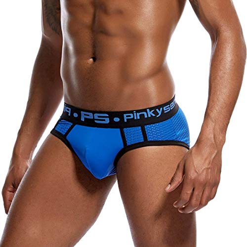 Celucke Männer Mode Mesh Atmen Dreieck Höschen Unterhosen, Unterwäsche Sportunterwäsche Herren Boxershorts Dreieckshose von Celucke