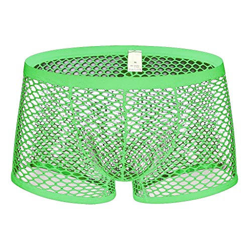 Celucke Mesh Boxershorts Herren Sexy Unterwäsche Männer Fischnetz Durchsichtige Unterhose Panty Transparent Retroshorts Basic Netz Trunks Unterhosen Celucke Mesh Boxershorts Herren Sexy Unterwäsche Männer Fischnetz Durchsichtige Unterhose Panty Transparent Retroshorts Basic Netz Trunks Unterhosen von Celucke