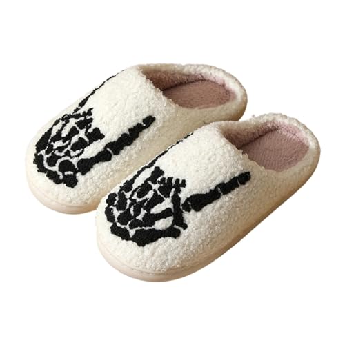 Celucke Plüsch Hausschuhe Damen Winter Warme Gefütterte Halloween Kürbis Pantoffeln mit Rutschfester Sohle Kuscheliger Slipper Cartoon Druck Geschlossene Filzpantoffeln Indoor Hauspantoffeln Celucke Plüsch Hausschuhe Damen Winter Warme Gefütterte Halloween Kürbis Pantoffeln mit Rutschfester Sohle Kuscheliger Slipper Cartoon Druck Geschlossene Filzpantoffeln Indoor Hauspantoffeln von Celucke