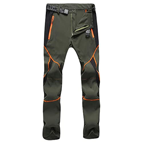 Celucke Skihose Herren Regenhose Gefüttert Regenlatzhose Wanderhose Wasserdicht Wind Softshell Hose wasserdichte Regenlatzhose Trekkinghose Atmungsaktiv Funktionshose von Celucke