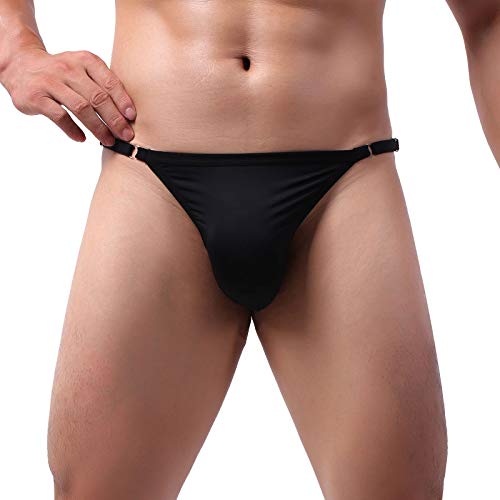 Celucke Slip Herren String Tanga Dessous Erotisch Tanga Männer Briefs Reizwäsche Transparent Dessous Mann Wetlook Erotische Strings Bikini Gay Unterwäsche Lingerie von Celucke