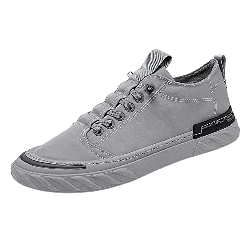 Celucke Sneakers Herren Sportschuhe Low Top Atmungsaktive Stoffschuhe Freizeitschuhe Skateboardschuh Sommer Mode Skate Schuhe von Celucke