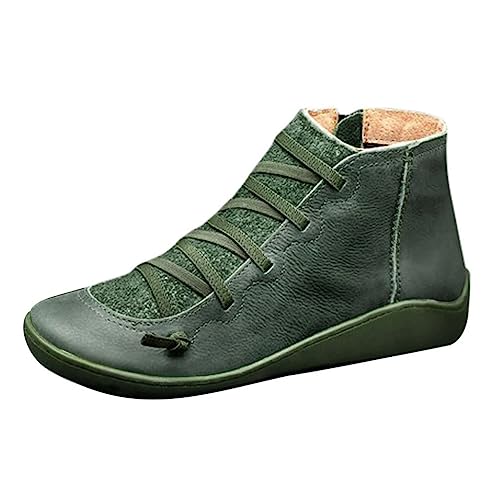 Celucke Stiefeletten Damen Ankle-Boots Flach Spitze Stiefel Kurzstiefel mit Reissverschluss, Frauen Wildleder Schuhe Bequem Damenschuhe Mode Elegant Halbstiefel Celucke Stiefeletten Damen Ankle-Boots Flach Spitze Stiefel Kurzstiefel mit Reissverschluss, Frauen Wildleder Schuhe Bequem Damenschuhe Mode Elegant Halbstiefel von Celucke