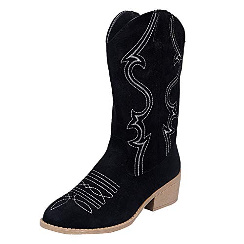 Celucke Stiefeletten Damen Leder Stiefel Winter Cowboystiefel Ankle Boots Schwarz Einfarbige Reißverschluss Halbhoch Western Boots Beige Cowboy Boots Winterschuhe Celucke Stiefeletten Damen Leder Stiefel Winter Cowboystiefel Ankle Boots Schwarz Einfarbige Reißverschluss Halbhoch Western Boots Beige Cowboy Boots Winterschuhe von Celucke