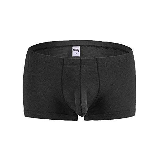 Celucke Unterhosen Herren Boxershorts mit Penishülle Elefantenrüssel Briefs Niedrige Taille Sexy Unterwäsche Männer Slips G-Strings Atmungsaktiv Thong T-Back Erotische Reizwäsche Jockstraps Höschen von Celucke